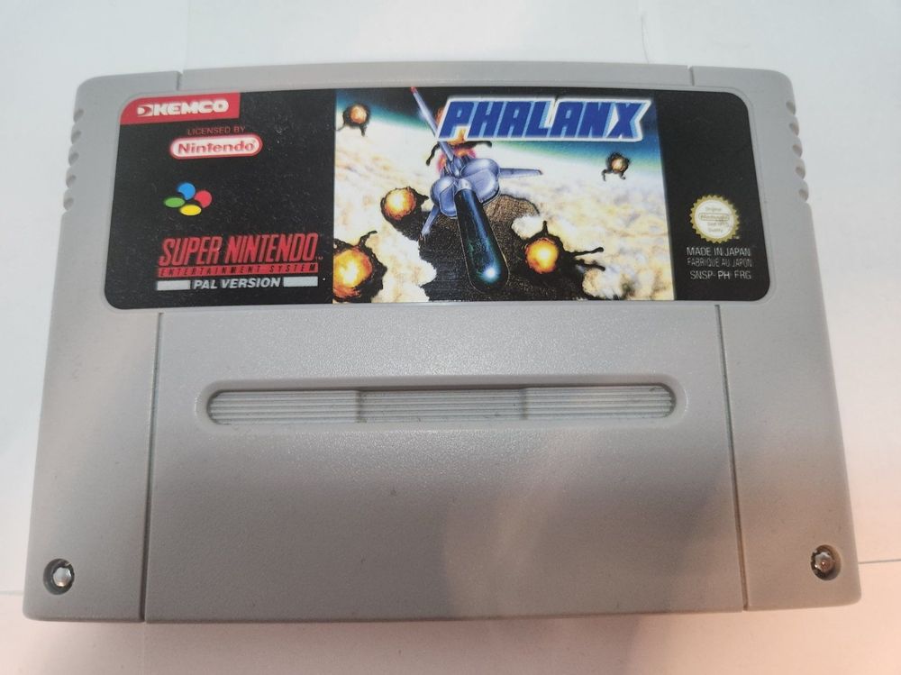 SNES Phalanx (PAL ) | Kaufen auf Ricardo