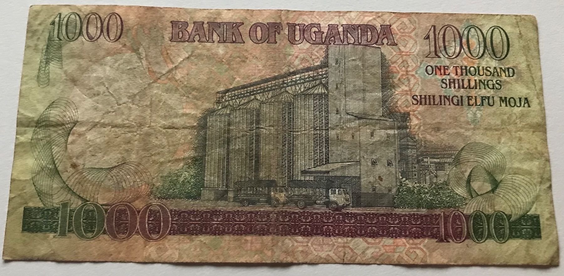 Banconote: Uganda 1000 Shilingi 1994 – Usato da Algetshausen venduto da Carrhard 1