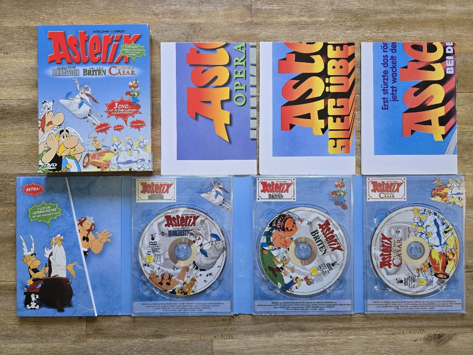Alle DVDs: Asterix DVD Box - Limited Edition - inkl. 3 Poster – Gebraucht aus Güttingen von Odhin 1