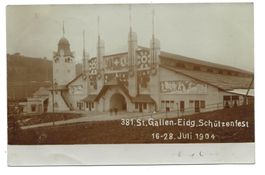 St. Gallen - St. Georgen - Eidg. Schützenfest Festhalle 1904