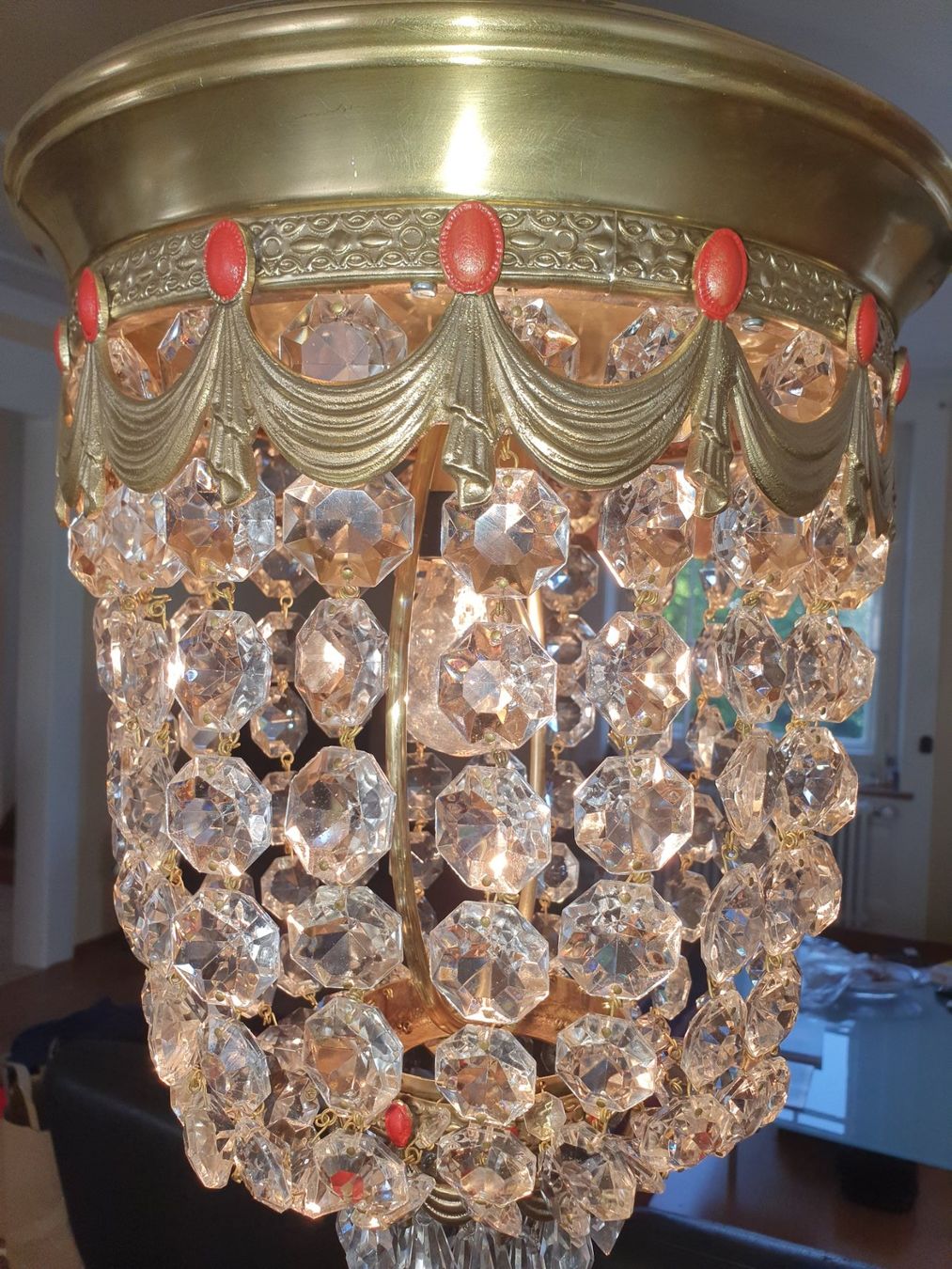 Lampade: Sehr schöne alte Jugendstillampe – Usato da Utzenstorf venduto da Filetto 5