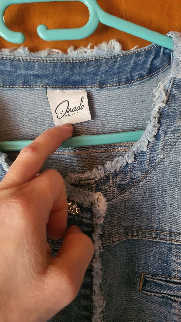 Jacken: ganz tolle Jeansjacke mit Blimblim – Gebraucht aus Flawil von minggeli83 4