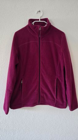 McKinley Fleecejacke, bordeaux, Gr. 40