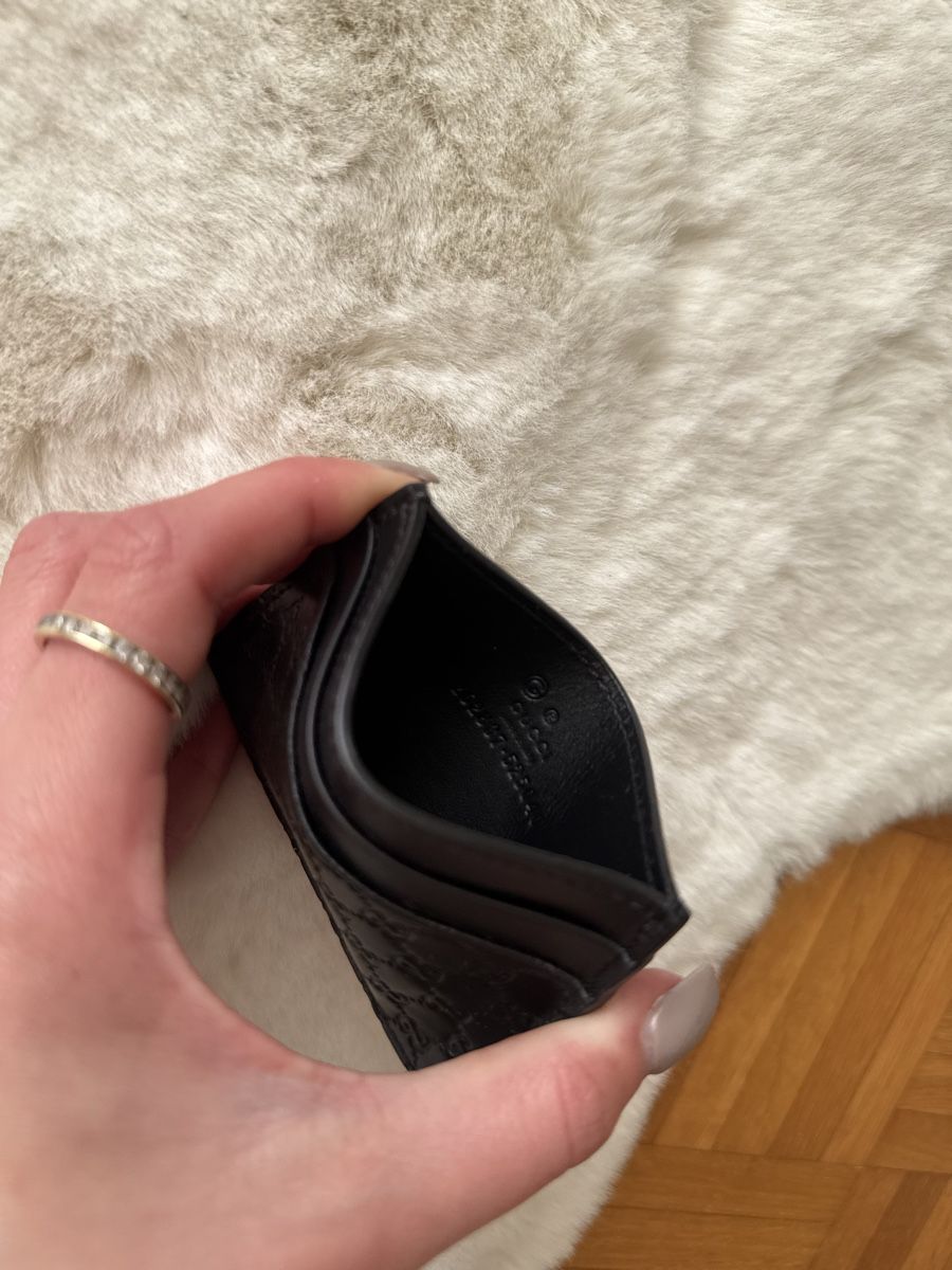 Gucci Portafogli: Gucci Cardholder Schwarz  – Nuovo (secondo la descrizione) da Hermetschwil-Staff venduto da Joannestrm 2