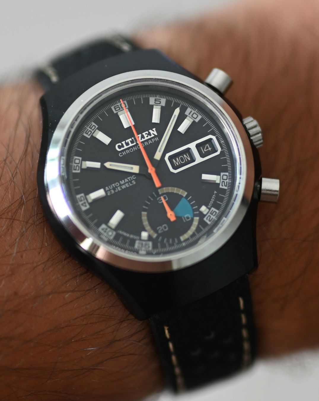 Citizen Orologi: CITIZEN FLYBACK Chronograph Vintage Automatic Uhr – Usato da Bern venduto da DasSpaghett 2