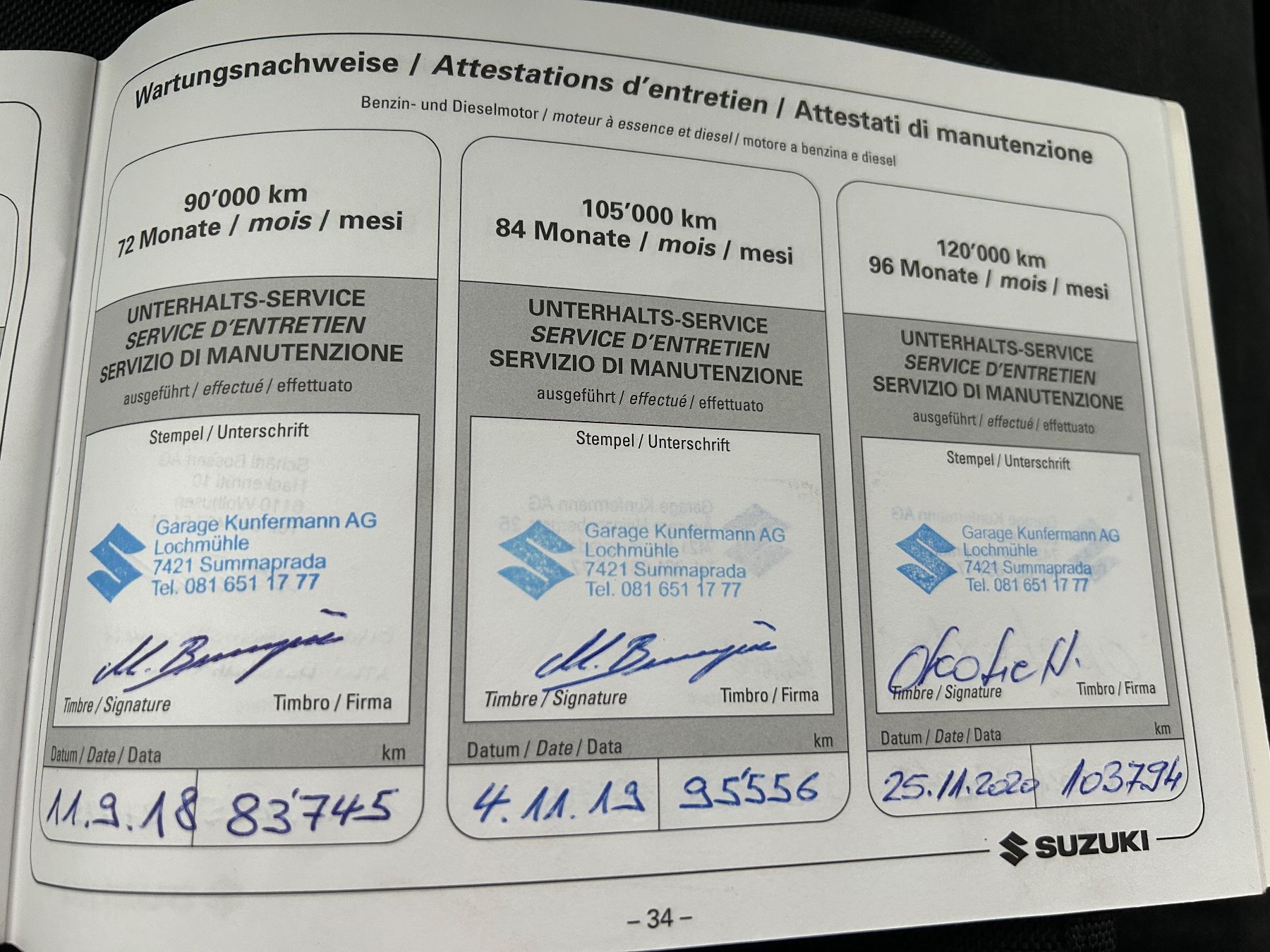 Suzuki Automobili: Suzuki Swift 1.2i GL 16V 4x4 – Usato da Seewen SZ venduto da A45-AMG 7