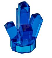 LEGO 4541538 Stein 1 x 1 Kristall, blau