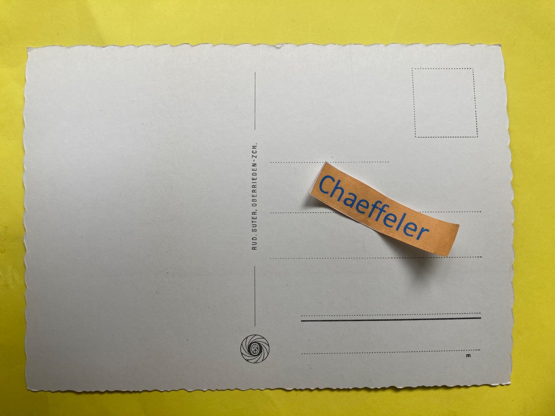 Cartoline postali: l 4538 Lukmanierstrasse ob Disentis – Usato da Zürich venduto da Chaeffeler 1