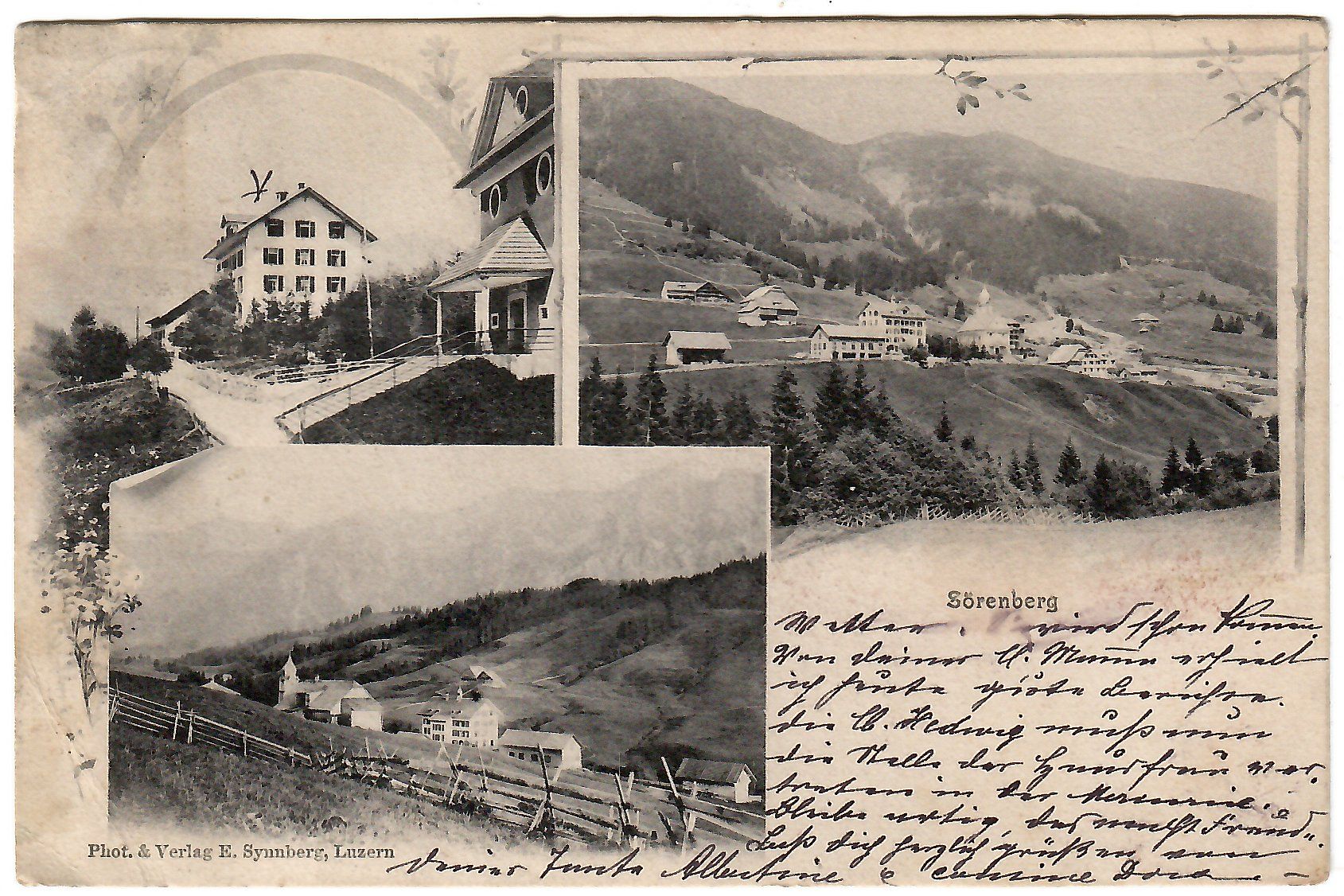 Cartoline postali: Mehrbildkarte  Sörenberg – Usato da Kerns venduto da etma3