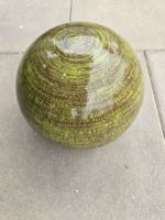 Gartenkugeln aus Keramik hellgrün gebrannt 24 cm (4 Stück)