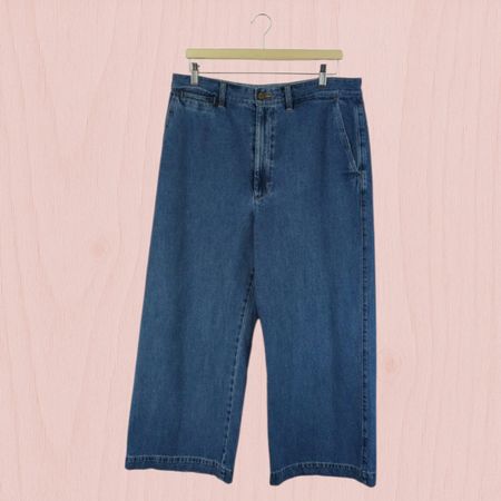  Polo Ralph Lauren WideLeg jeans 100% Coton - Bleu