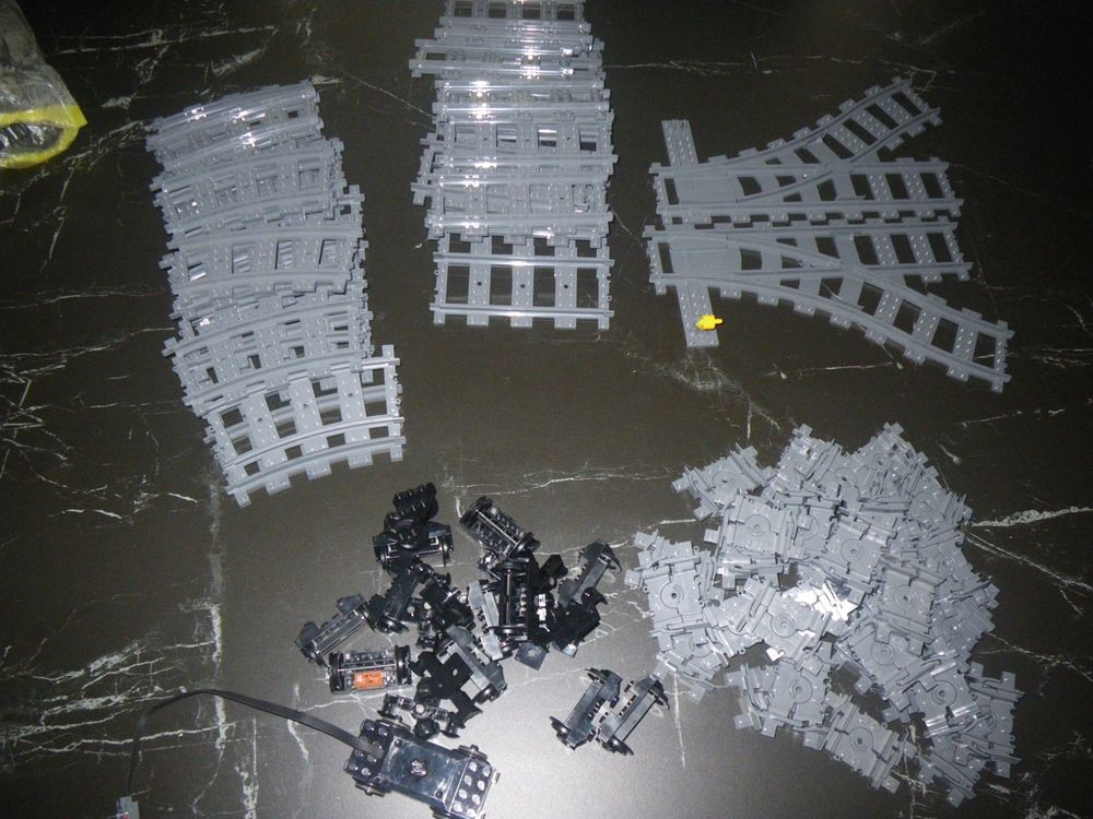 15 Gleisverbinder Für Holz-Eisenbahn - Mit Aufbewahrungstasche - Ab 3 Jahren - Fördert Kreativität