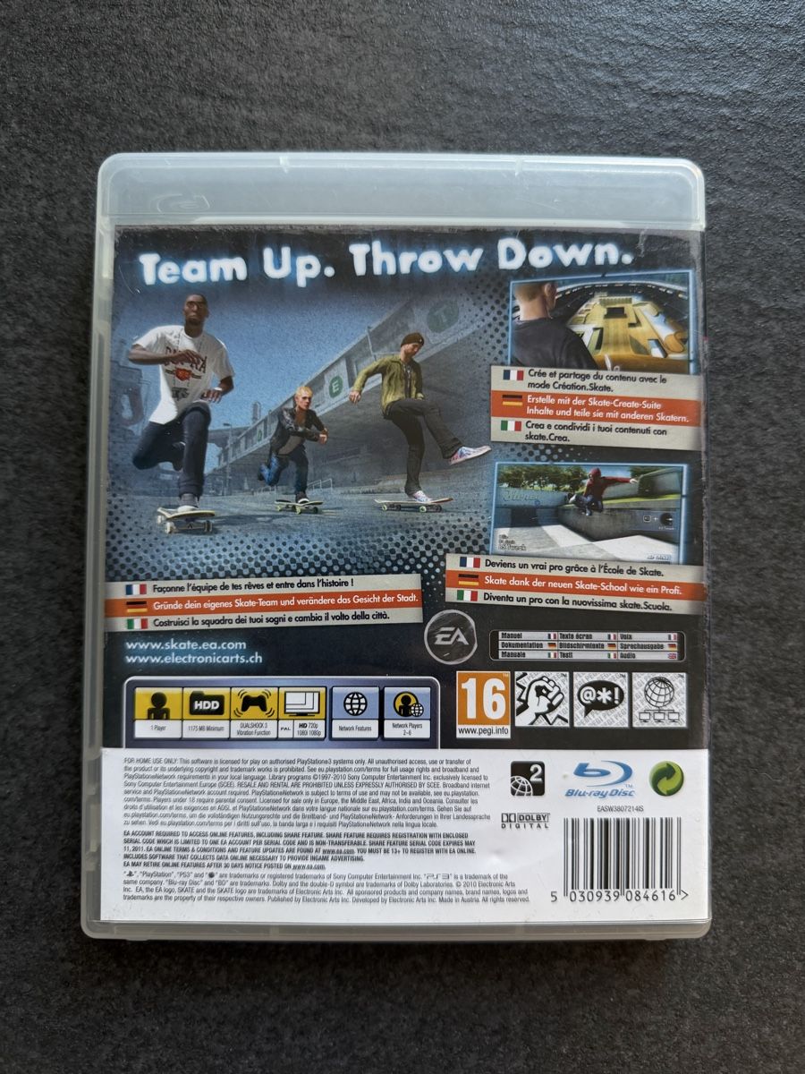 Sony Jeux: Skate 3 PS3 – D'occasion à Zürich par cENS0R 1