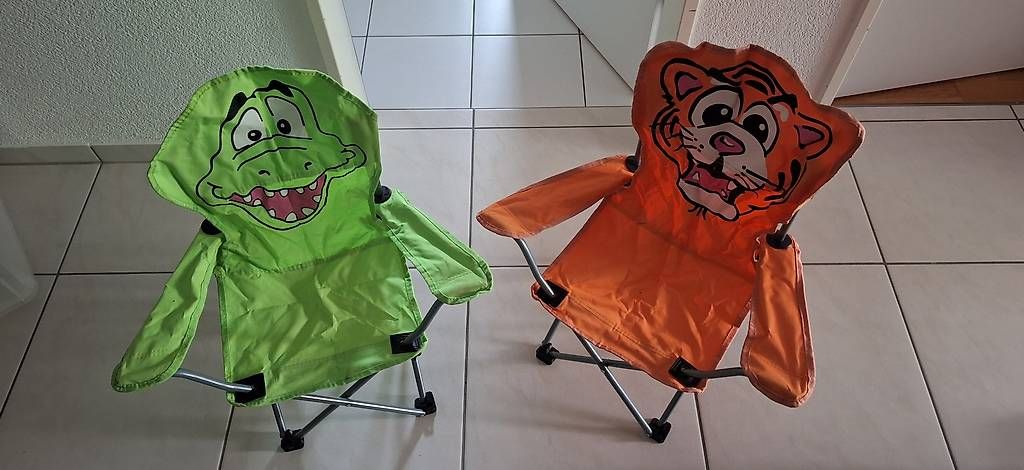 Sedie: 2x Kindercampingstühle – Usato da Worb venduto da Toms