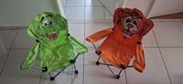 2x Kindercampingstühle
