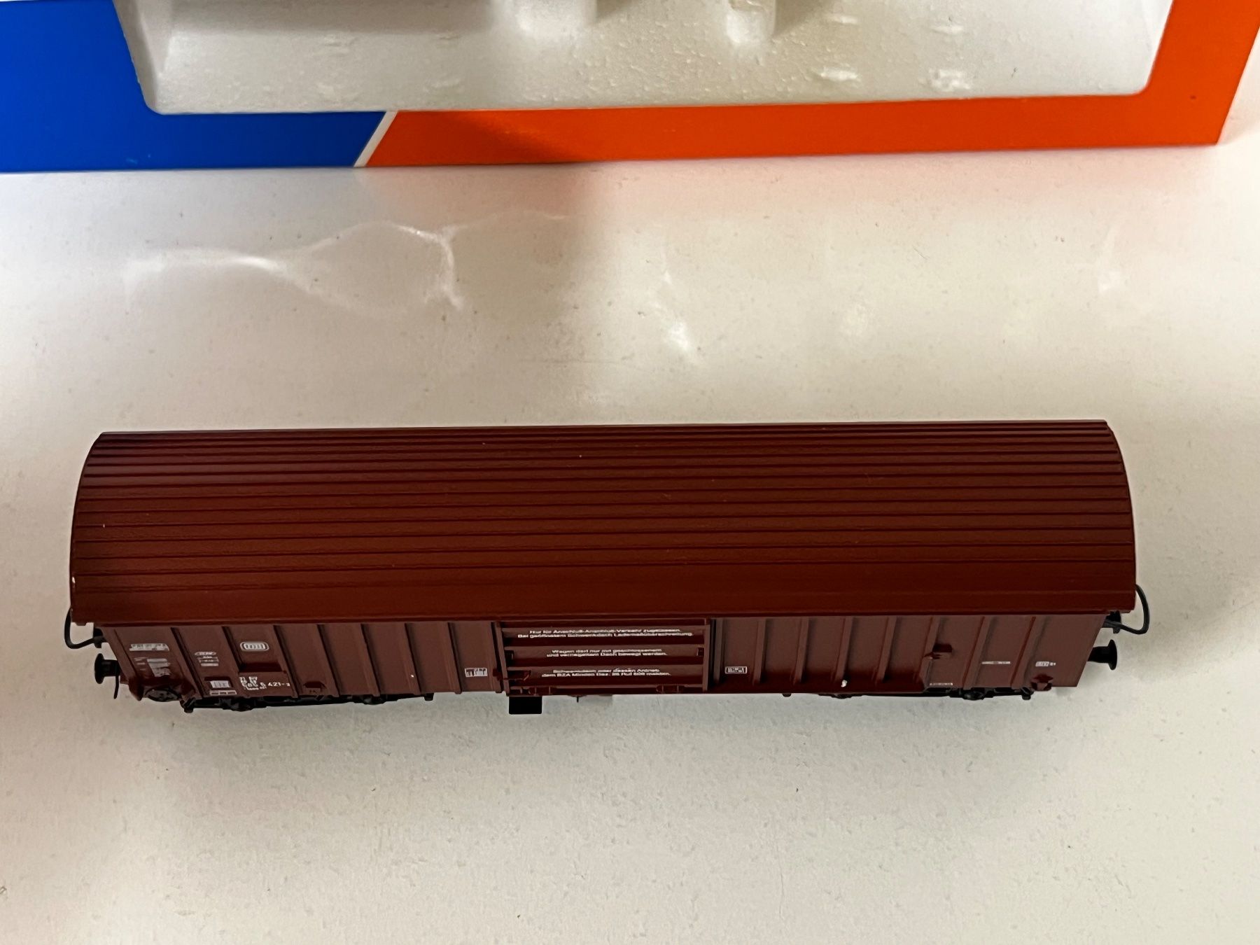 Roco Modellini di ferrovie: Roco H0 Güterwagen DB  H0 DC – Usato da Geroldswil venduto da TopTrain54 5