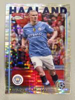 Erling Haaland 2024/25 Topps Chrome Pulsar Refractor