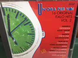 CD Italo Hits Vol. 2 - Un'ora per voi, 16 Original Hits 🇮🇹