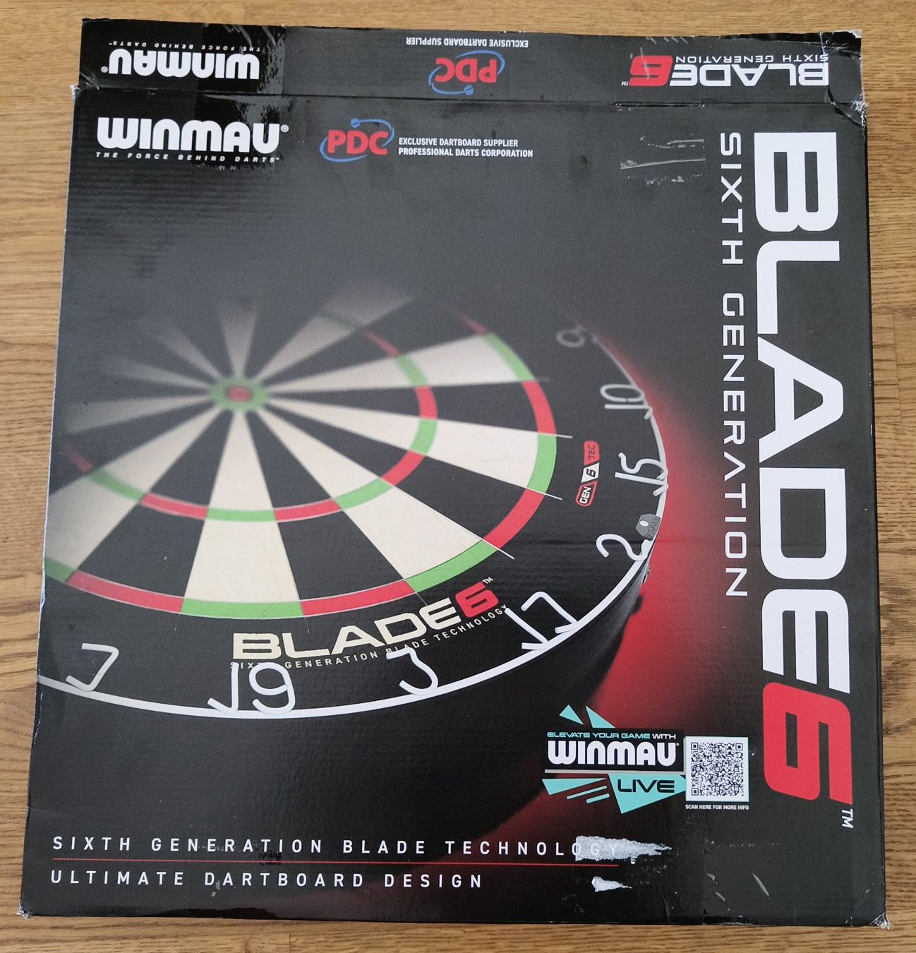 Winmau Bogenschiessen: Dartboard Winmau Blade 6 – Gebraucht aus Rothrist von Brandy777 4