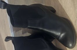 Boots en cuir noires élégantes - Taille 38 - Automne