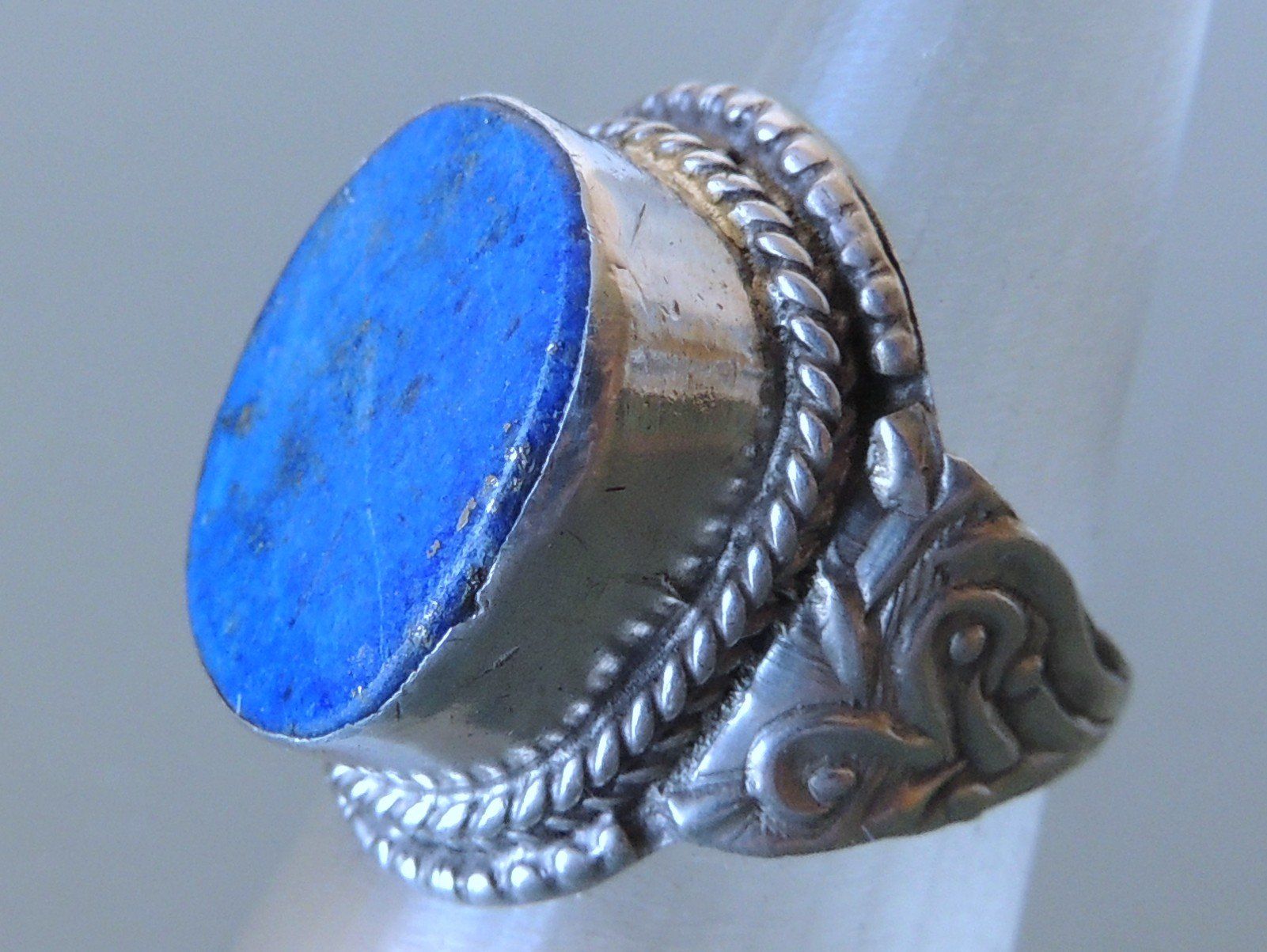 Ringe: Lapislazuli Silber 925 Fingerring Gr. 55 – Gebraucht aus Waldenburg von schaller707 1