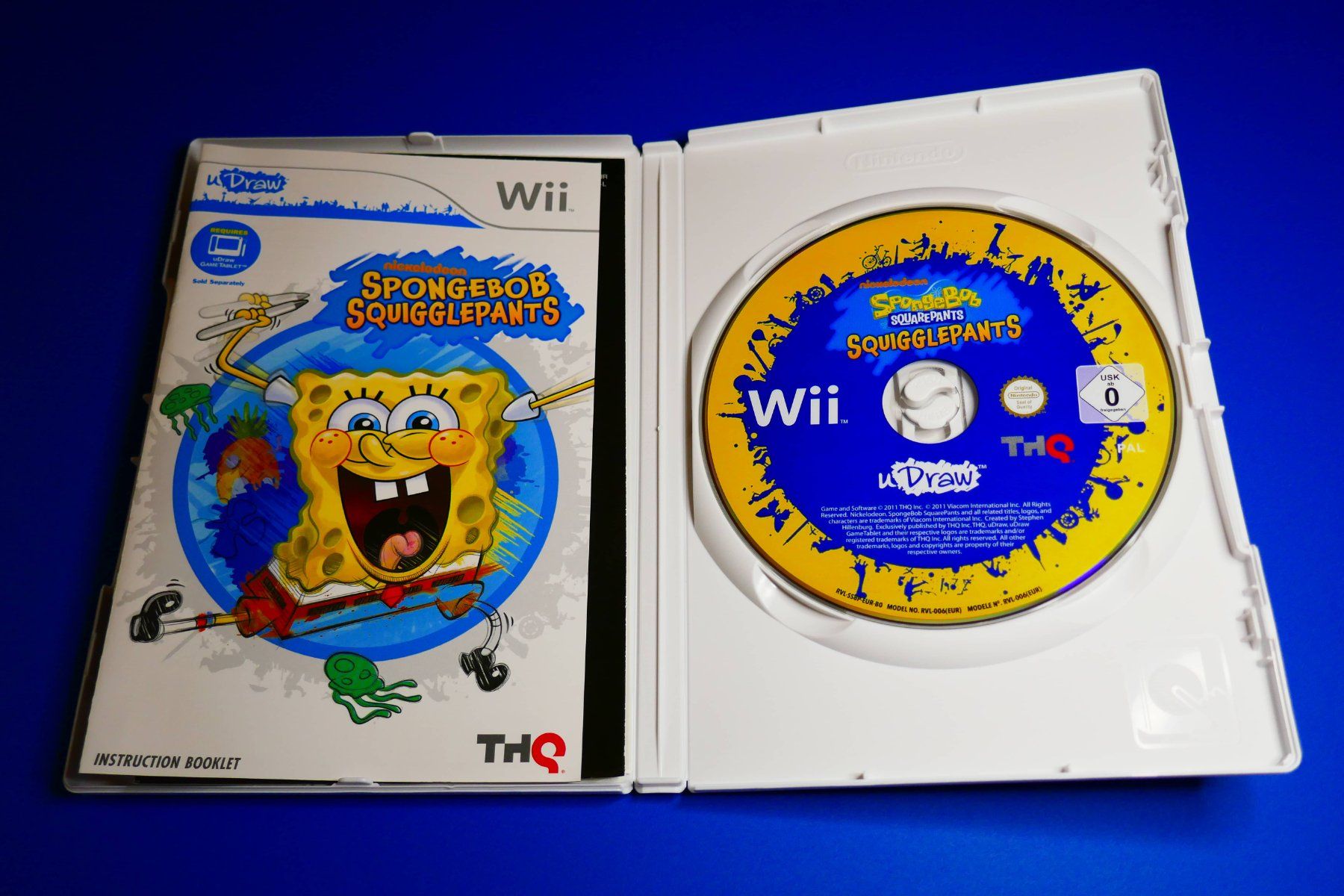 Nintendo Giochi: Spongebob Squigglepants - Nintendo Wii – Usato da Vuarrens venduto da Espace-Retro 1