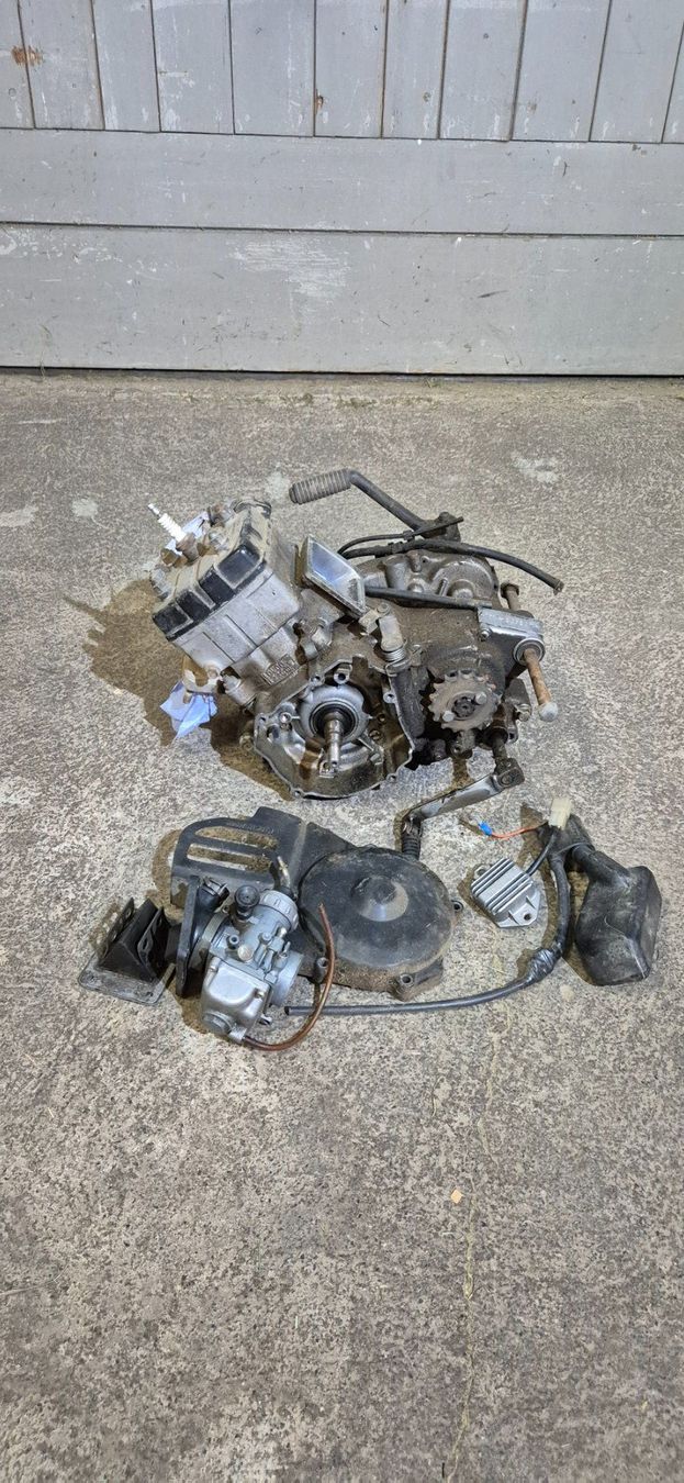 Yamaha Motori: Yamaha DT 125 LC Motor - 10V – Difettoso da Wilihof venduto da Racingpitsch 1