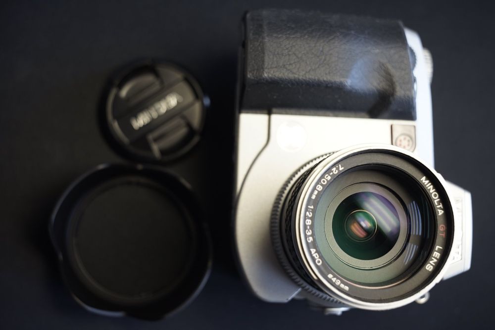 Minolta DiMage 7i adatlap, vélemények