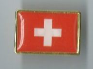 Placchette & Badge: Schweizer Flagge Pin – Usato da Zürich venduto da t24_de