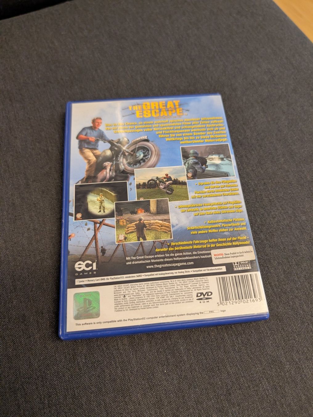 Spiele: The great escape Sony playstation 2 – Gebraucht aus Giubiasco von Ticinerd 1