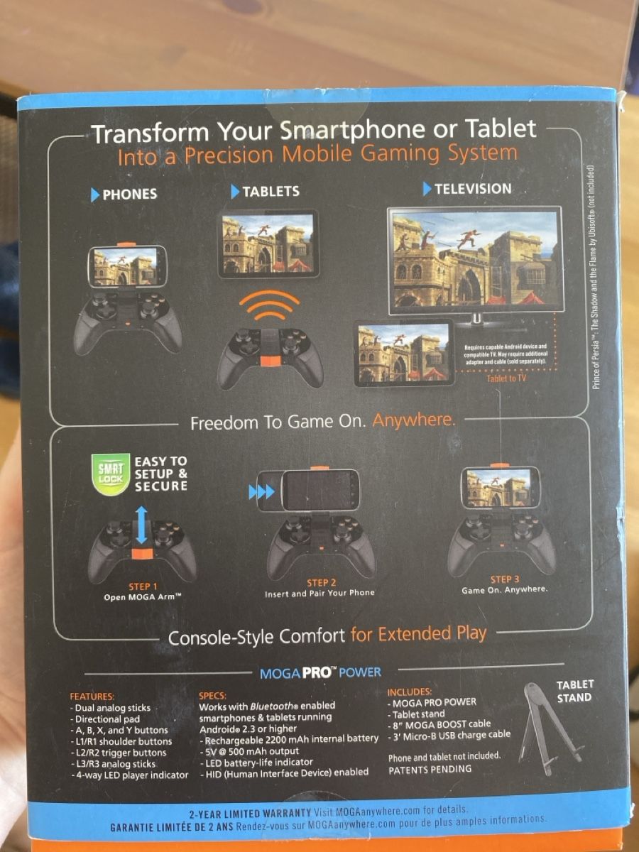 Controller: Manette MOGA PRO POWER Bluetooth Android – Neu und originalverpackt aus Lausanne von Eli_Rwt 2