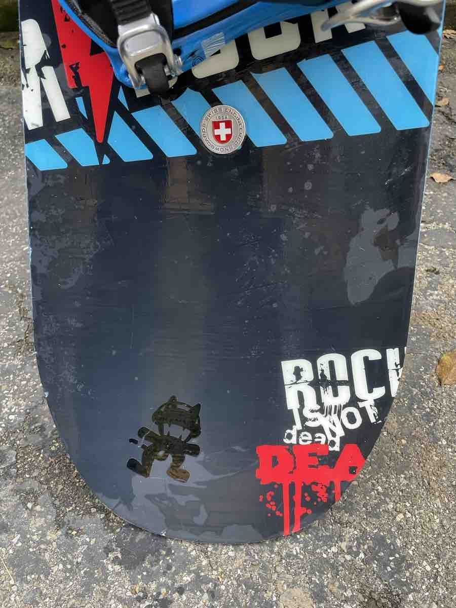 Nidecker Board: Snowboard Nidecker mit Bindung 152 cm – Usato da Biel/Bienne venduto da Urbue 4