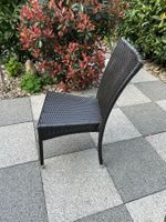 Lot de 6 Chaises de jardin en résine tressée