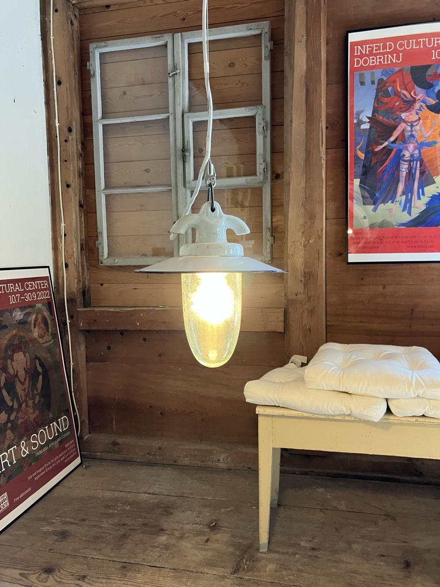 Lampade: Stalllampe, Hängelampe, Lampe, Textilkabel – Usato da Neftenbach venduto da 889095 1