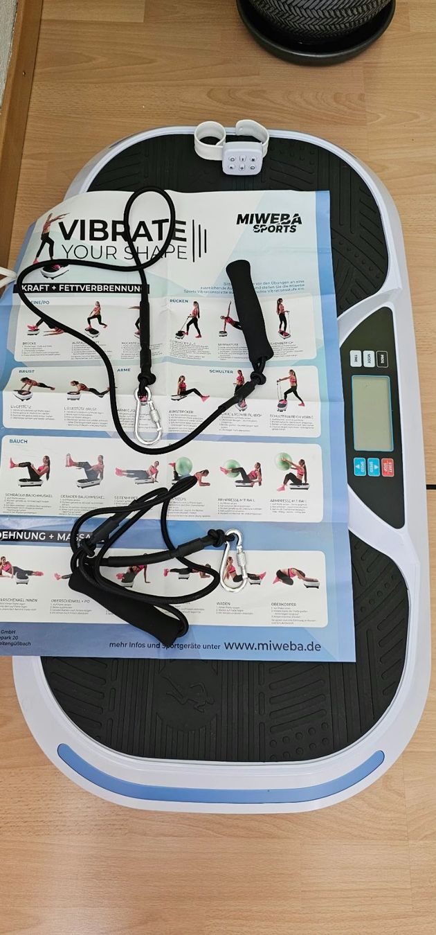 Vélos d'appartement: Vibrationsplatte Miweba 4D – D'occasion à Böckten par Pipistrelli 2