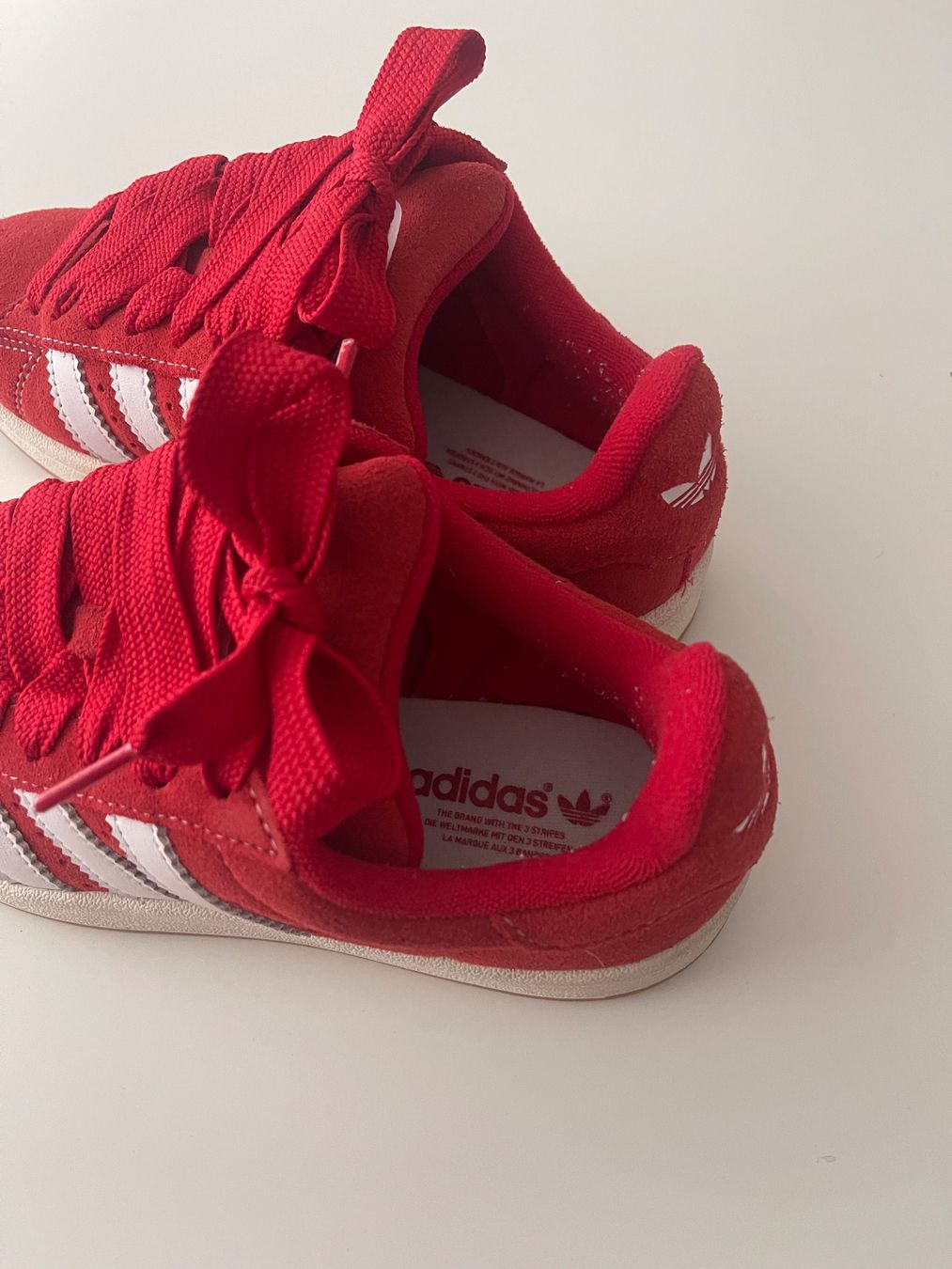 Adidas Scarpe da donna: Retro Adidas Campus Schuhe - Rot – Nuovo (secondo la descrizione) da Fehraltorf venduto da aly_fn 1