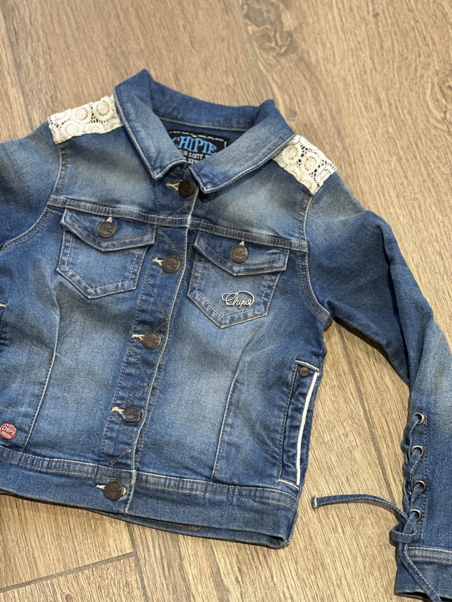 Jacken & Mäntel: Veste en jeans Chipie - taille 128 – Gebraucht aus Le Châble VS von 027_aymon