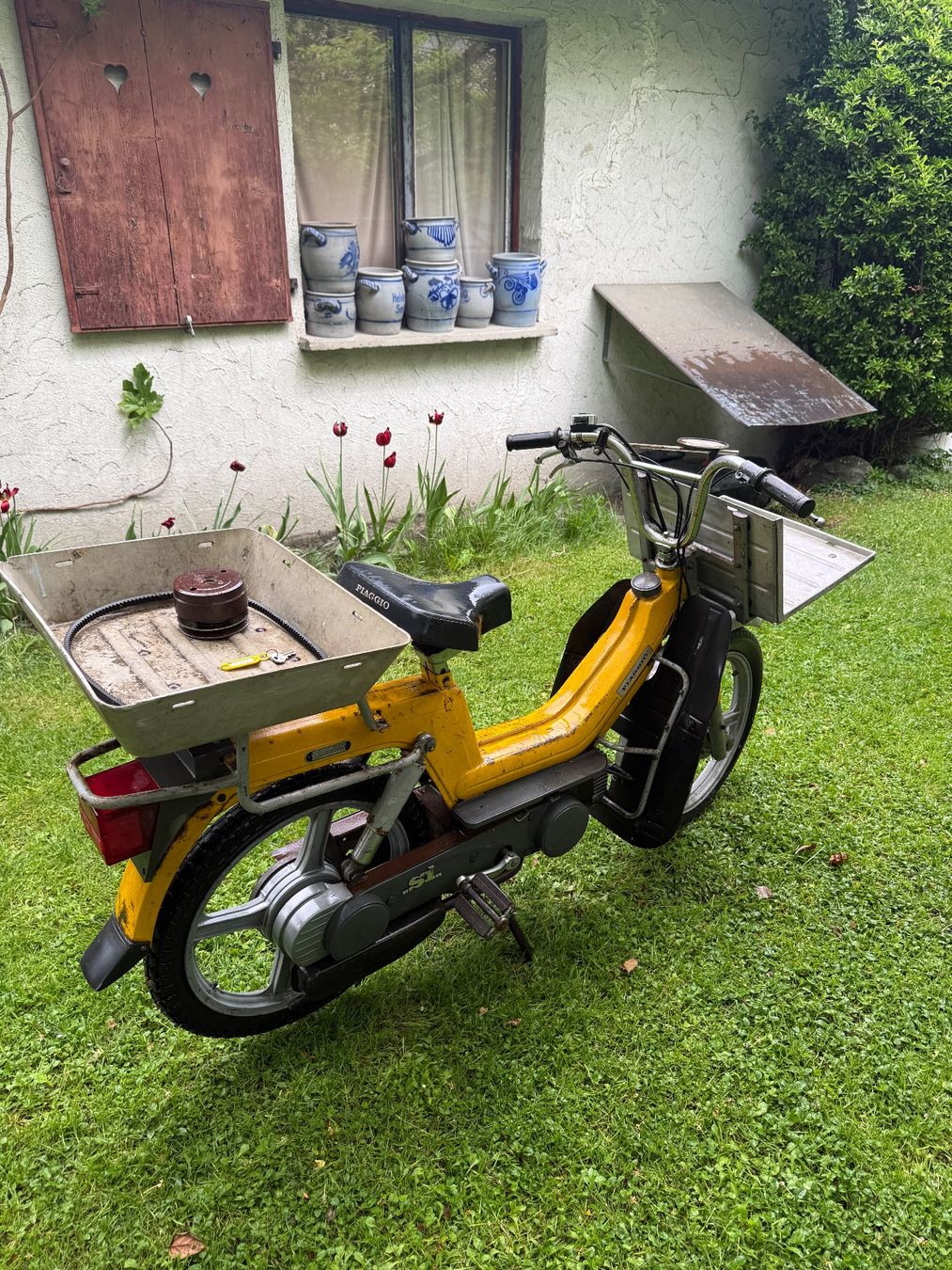 Piaggio Mofas: Ehemaliges Schweizer Post-Mofa Piaggio SI – Gebraucht aus Zürich von dargie82 2