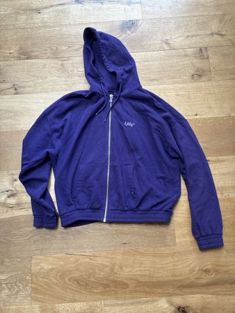 LFDY Purple Zip-Up Hoodie - Praktisch neu