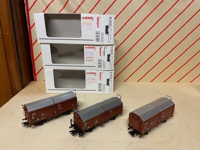 Märklin Modelleisenbahnen: Güterzug Märklin Spur H0 – Gebraucht aus Rudolfstetten von Rrst1968