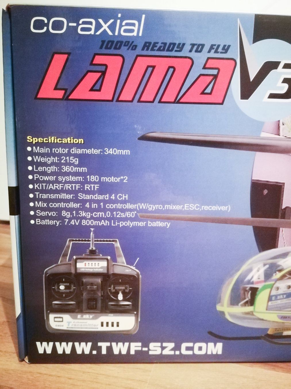 Giocattoli: Indoor ferngesteuerter Modellhelikopter – Usato da Zürich venduto da Dual-Input 2
