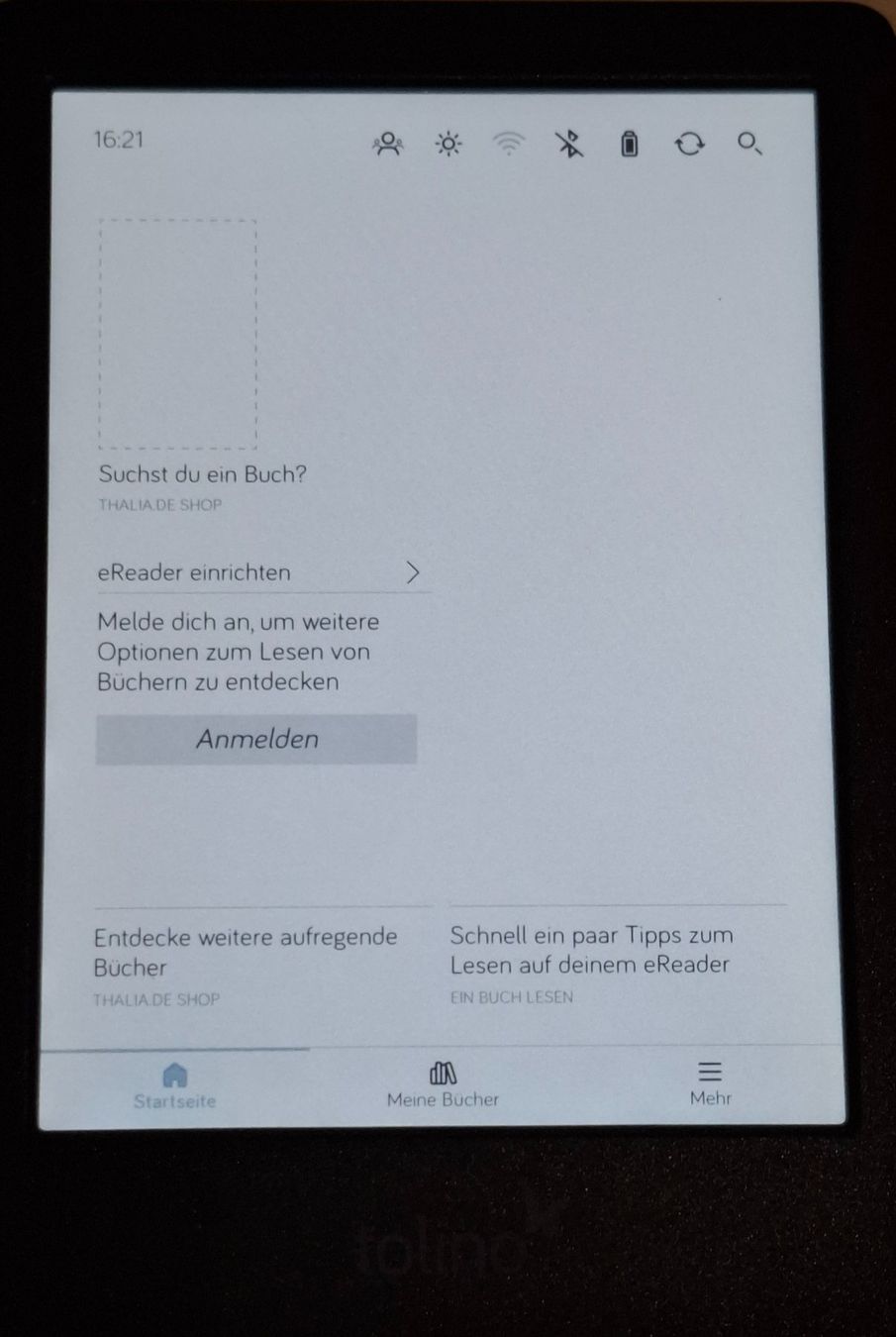 Tolino Tablet PC: Tolino shine color mit Thalia.de Shop – Nuovo (secondo la descrizione) da Bibern SH venduto da Rolf550