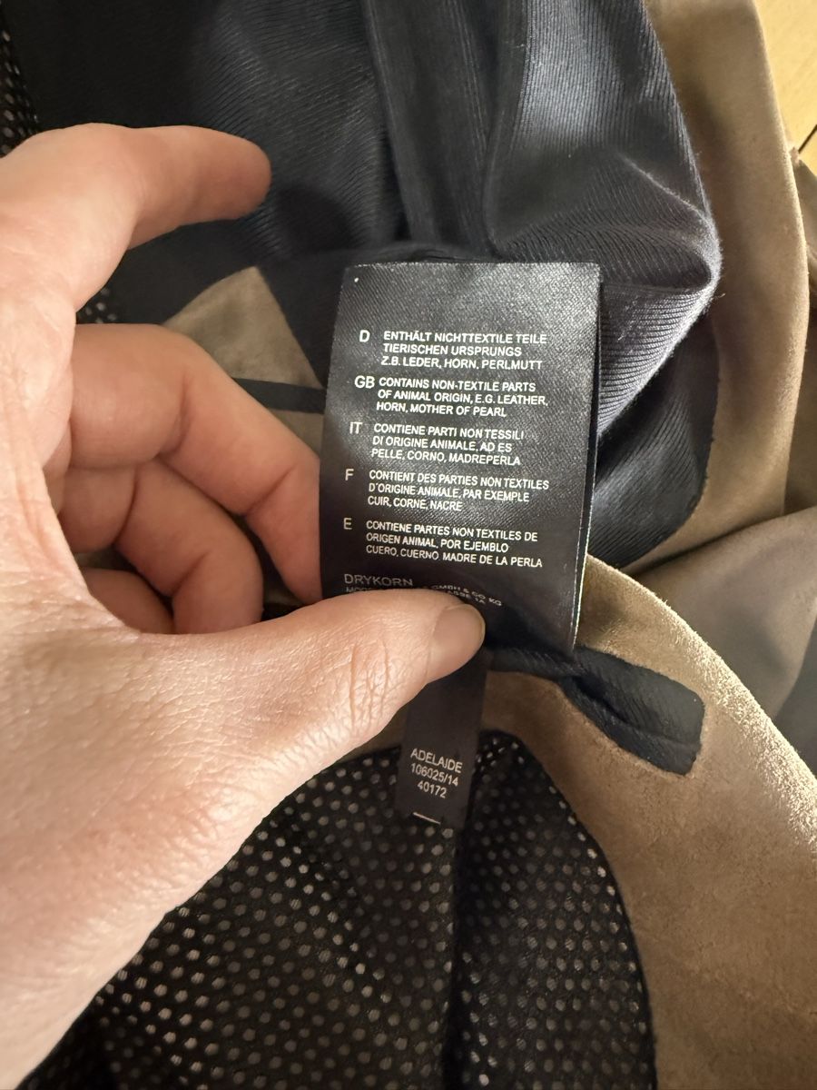 Drykorn Giacche: DRYKORN Adelaid 4 leather jacket - great condition – Usato da Baden venduto da agora_newgeneration 9