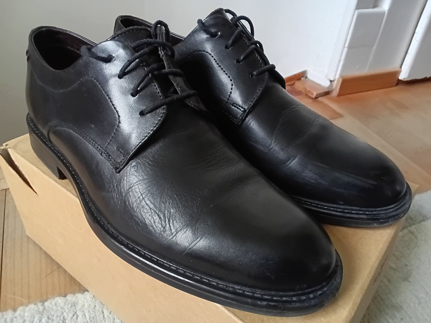 Scarpe da uomo: Herrenschuhe Leder Bata Comfit Grösse 41 – Usato da Münchenstein venduto da purbach1 4