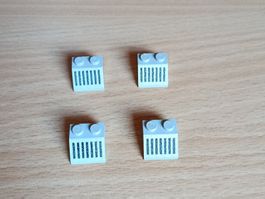 LEGO Classic Space - Slope Grill Pattern - 3039p05 (Lot 4)
