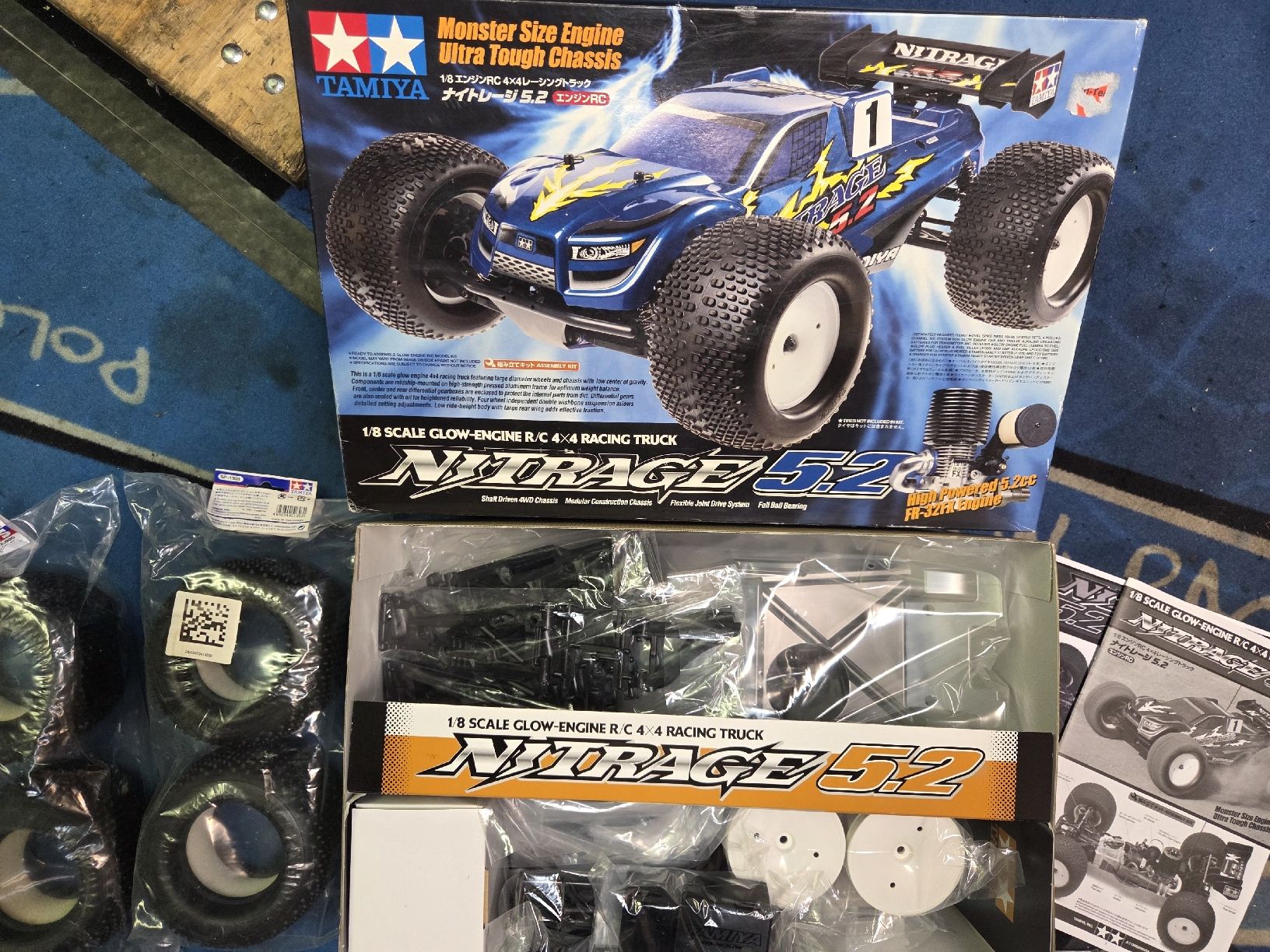 Tamiya Modellismo RC: Tamiya Nitrage 5.2 1:8 Buggy – Nuovo e nell'imballaggio originale da Reichenburg venduto da BEFunPower 2