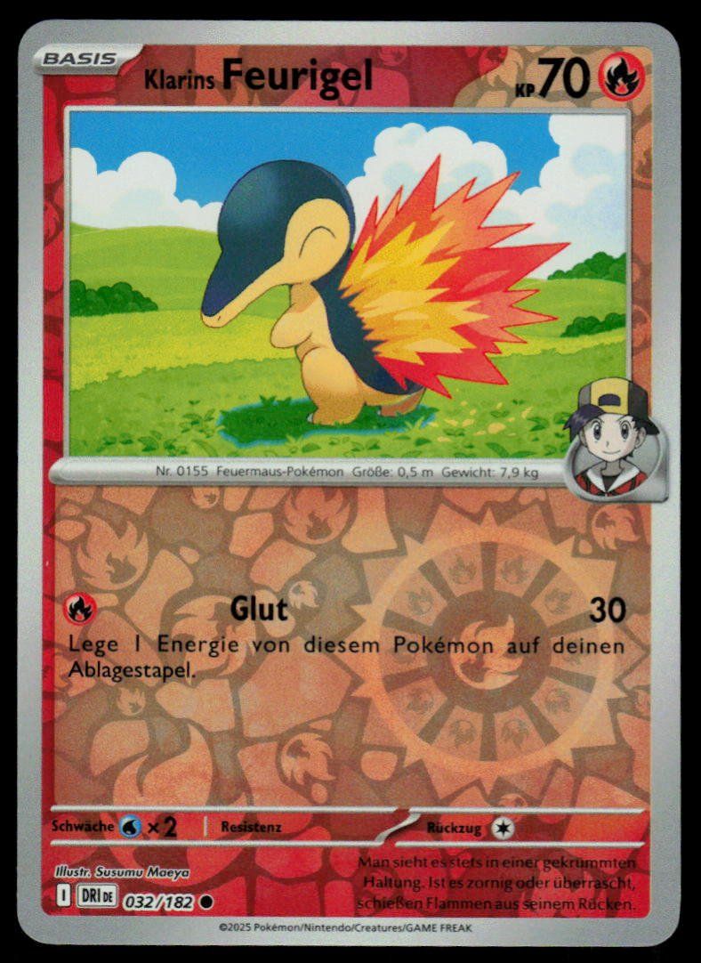 Pokémon Carte collezionabili: Pokemon Klarins Feurigel 032/182 – Usato da Herisau venduto da Pokemon2025