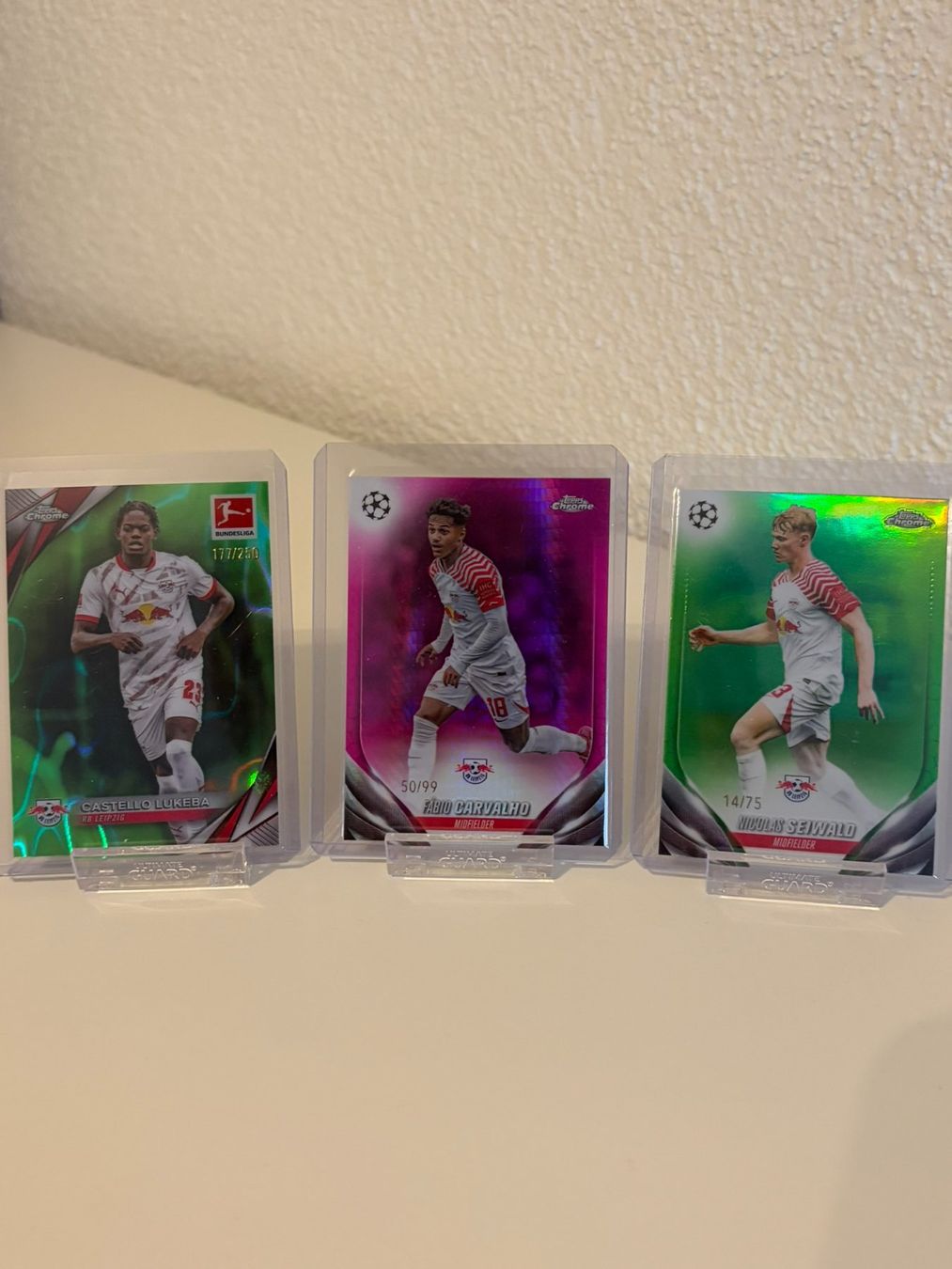 Topps Cartes à collectionner: Topps Chrome Leipzig LOT (3 numbereds) – Neuf (Voir description) à Rebstein par Joshua2303