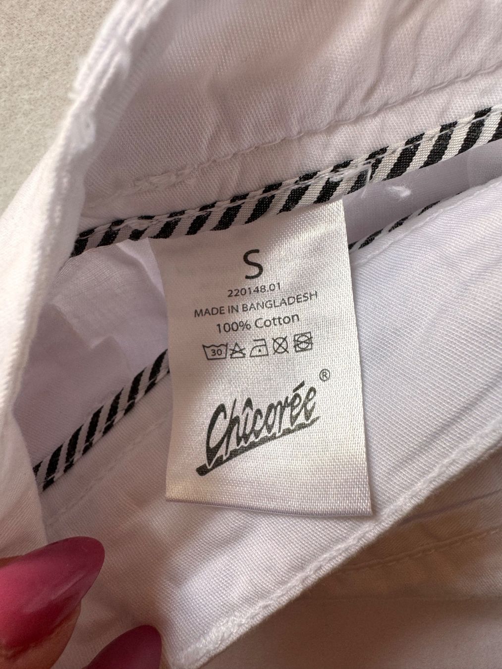 Pantaloni: Kurze weisse Hose Gr. S – Usato da Grosswangen venduto da SALE_SALE_SALE 3