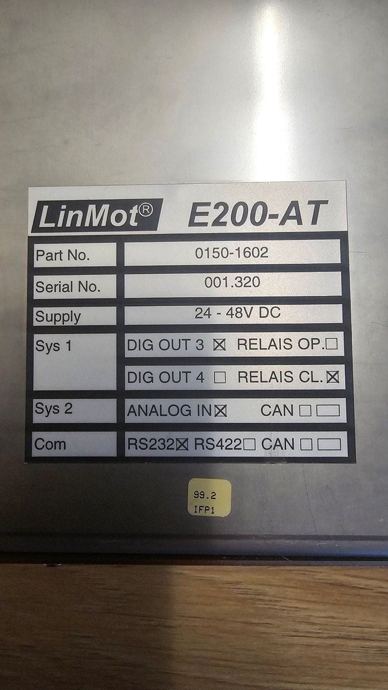Systèmes de contrôle: LinMot E200-AT Servocontroller – Neuf (Voir description) à Boniswil par LakeSide_Boniswil 3